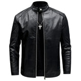 Elegante Biker-Lederjacke für Herren