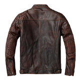 Vintage-Lederjacke