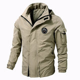 Elegante Winter-Militärjacke