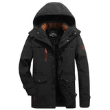 Elegante Winterjacke aus Daunen