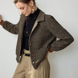 Blythe | Kurz geschnittene Tweedjacke