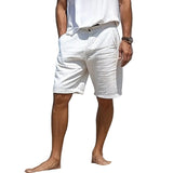 Elegante Leinen Shorts
