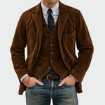 Olivier | Set aus Anzugsjacke und Weste