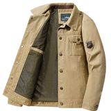 Elegante Windjacke aus Baumwolle
