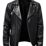 Herren Lederjacke Casual