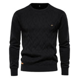 Daniel | Karierter Herrenpullover