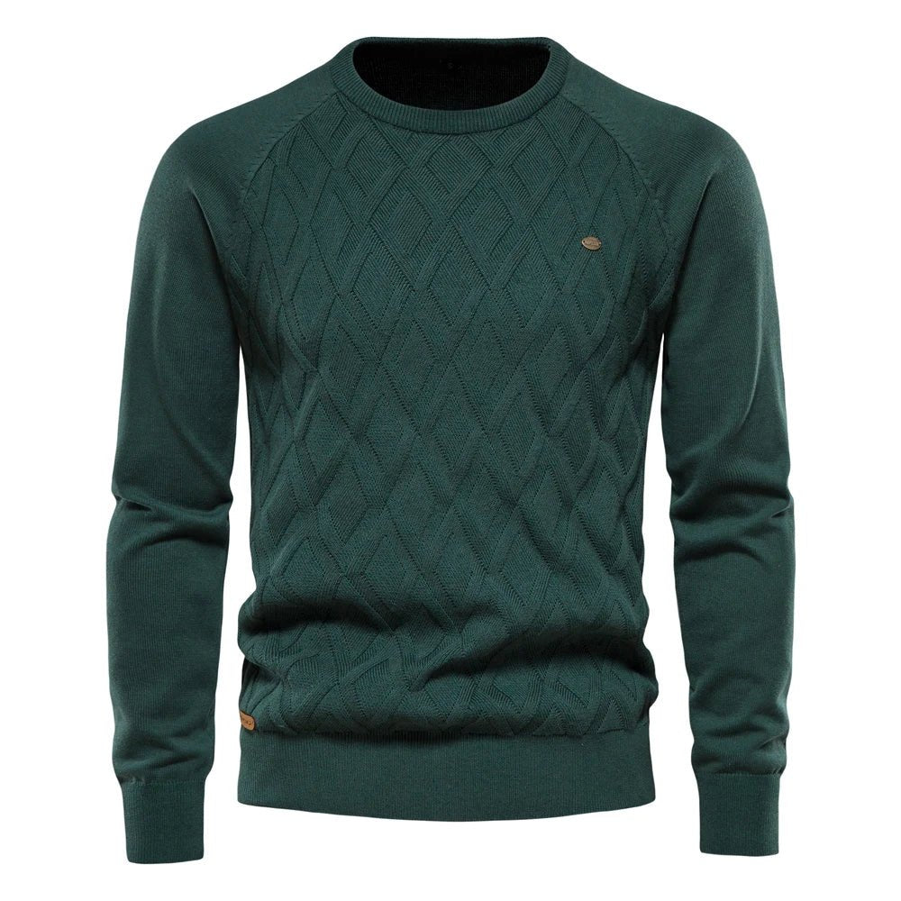 Daniel | Karierter Herrenpullover