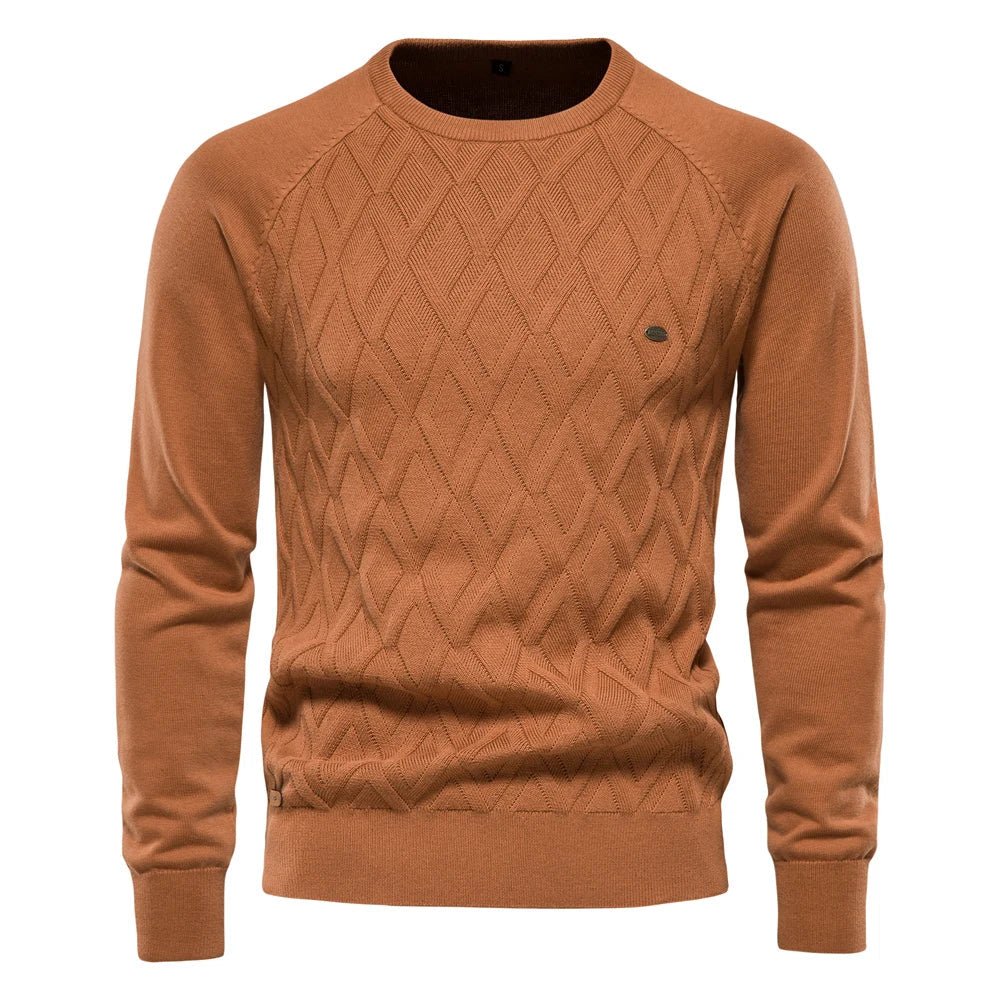 Daniel | Karierter Herrenpullover