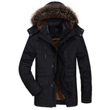 Baumwolljacke mit Kapuze für den Winter