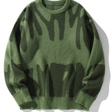 Eleganter Pullover mit Mustern