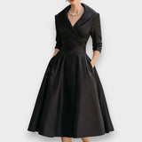 Alba | Limitierte Auflage Midi-Kleid für Frauen