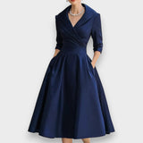 Alba | Limitierte Auflage Midi-Kleid für Frauen