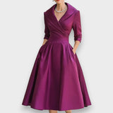 Alba | Limitierte Auflage Midi-Kleid für Frauen